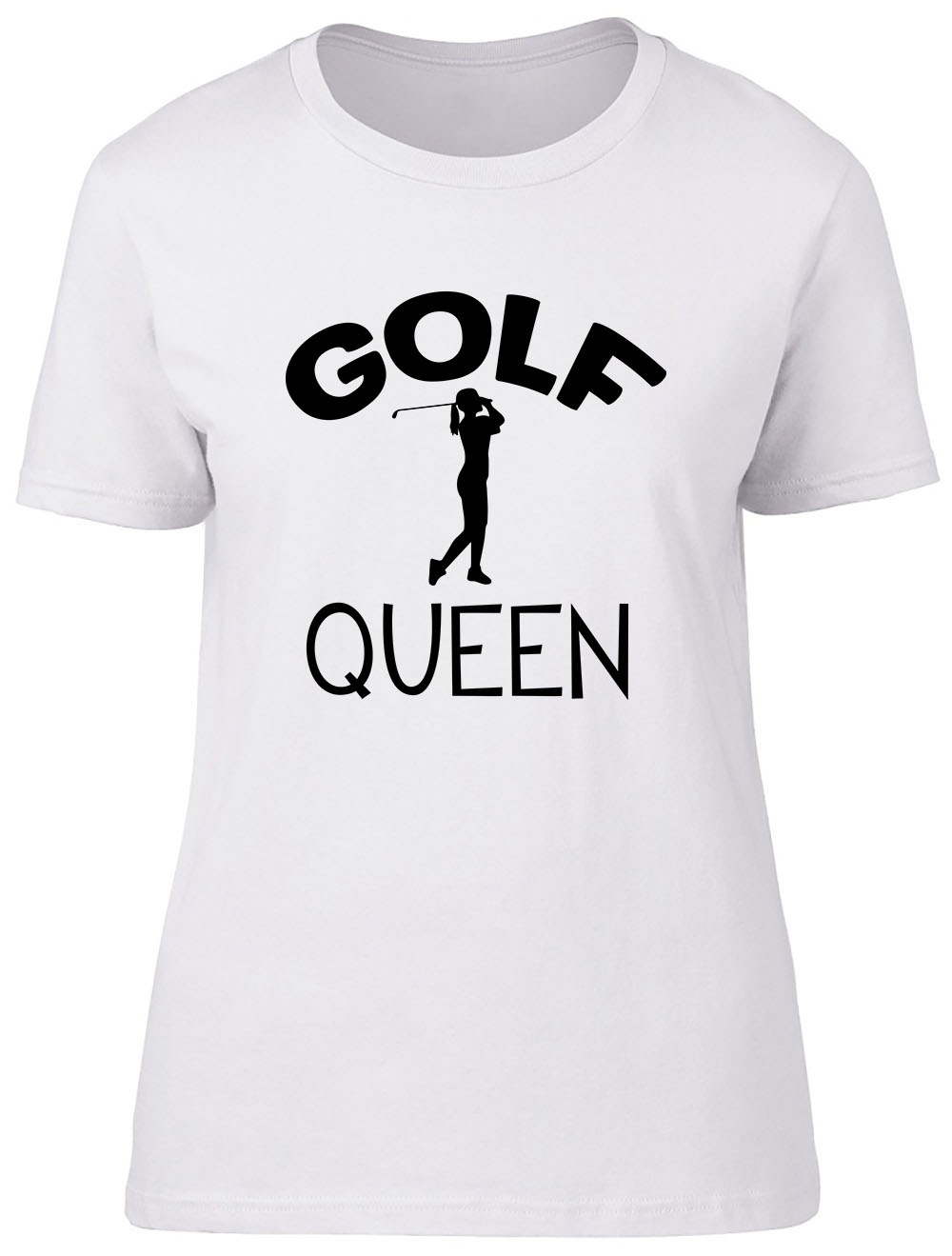 Golf Queen Fitted Womens Ladies T Shirt eBay